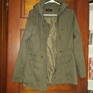 Army green jacket